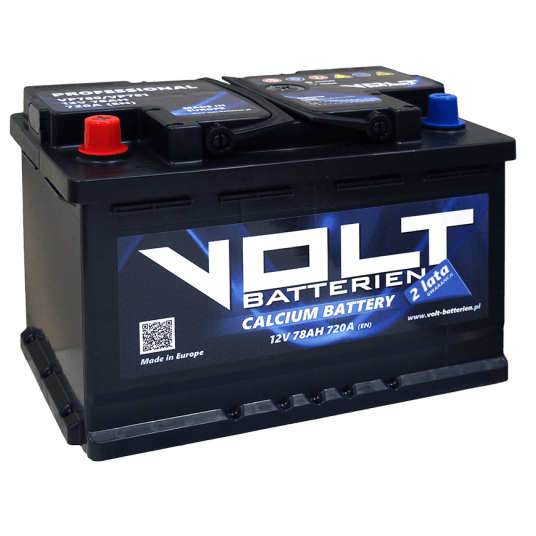 AKUMULATOR VOLT PROFFESIONAL 74AH VP741 L+