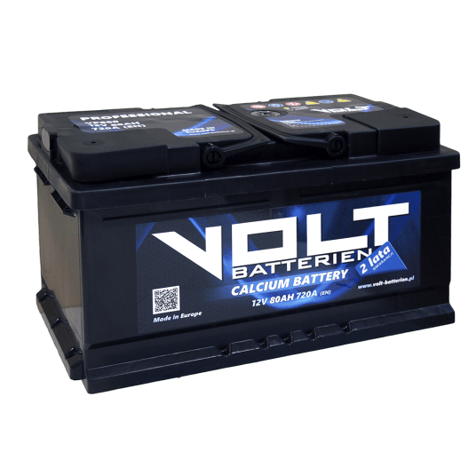 AKUMULATOR VOLT PROFFESIONAL 80AH VP800