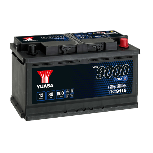 AKUMULATOR YUASA AGM 80Ah YBX9115
