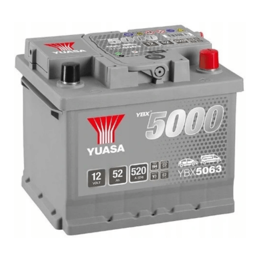 AKUMULATOR YUASA SILVER 52AH YBX5063