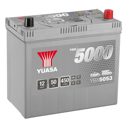 AKUMULATOR YUASA SILVER JAPAN 50AH YBX5053