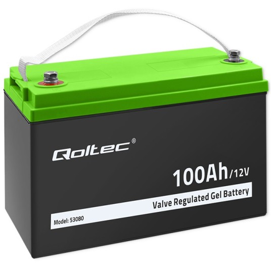 AKUMULTOR GEL Qoltec 12V 100Ah 53080