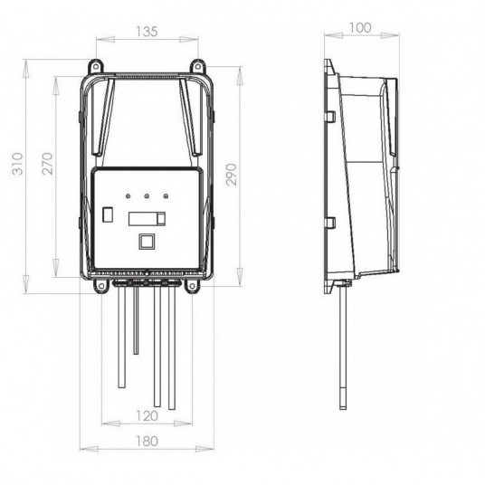 Ładowarka Trakcyjna SPIE CBHF2-XP 24V 40A -zdjęcie numer 2