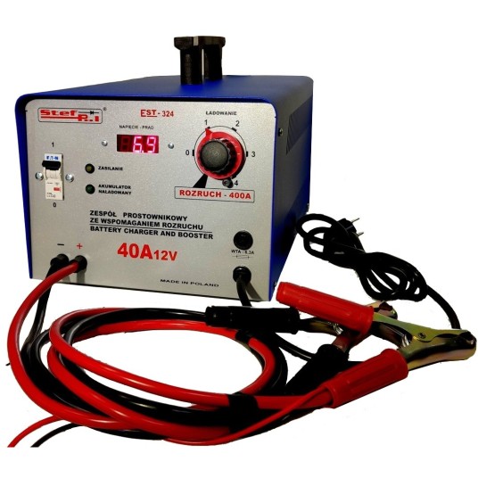 PROSTOWNIK STEF-POL EST-324 + ROZRUCH 400A