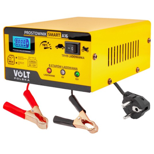 Prostownik VOLT SMART A16 6V/12V 15A