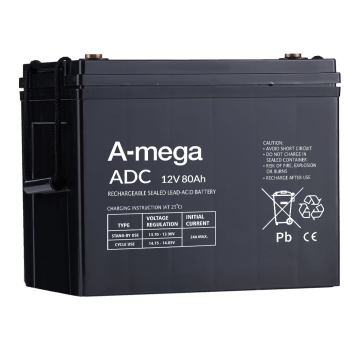 AKUMULATOR AGM A-mega ADC 80-12