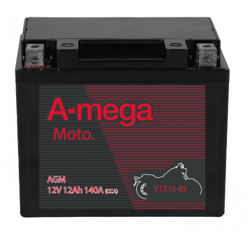 AKUMULATOR AGM A-MEGA ATX12-BS (YTX12-BS)