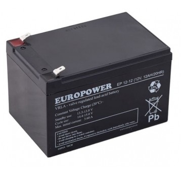 AKUMULATOR AGM EUROPOWER EP 12-12 T2