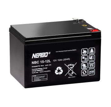 AKUMULATOR AGM NERBO NBC 15-12L
