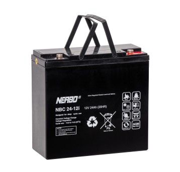 AKUMULATOR AGM NERBO NBC 24-12i