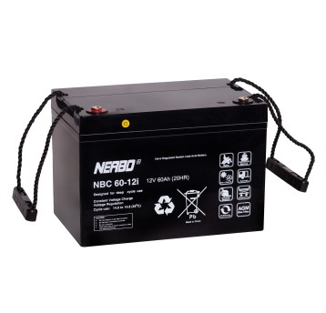AKUMULATOR AGM NERBO NBC 60-12i