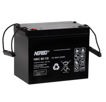 AKUMULATOR AGM NERBO NBC 80-12i