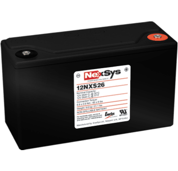 AKUMULATOR AGM NEXSYS TPPL 12NXS26 12V 30Ah C20