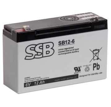 AKUMULATOR AGM SSB SB 12-6