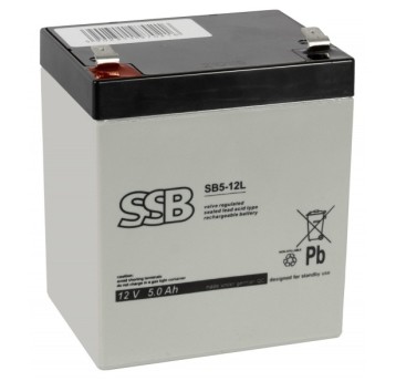 AKUMULATOR AGM SSB SB 5-12L