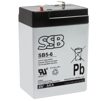 AKUMULATOR AGM SSB SB 5-6