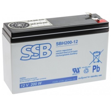 AKUMULATOR AGM SSB SBH 200-12