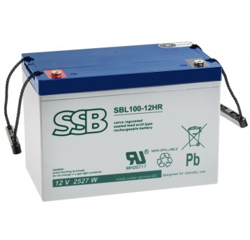 AKUMULATOR AGM SSB SBL 100-12HR 12V 90Ah