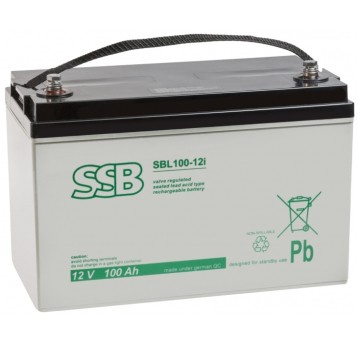 AKUMULATOR AGM SSB SBL 100-12i