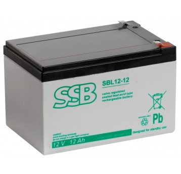 AKUMULATOR AGM SSB SBL 12-12