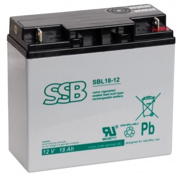 AKUMULATOR AGM SSB SBL 18-12