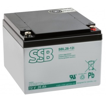 AKUMULATOR AGM SSB SBL 26-12i