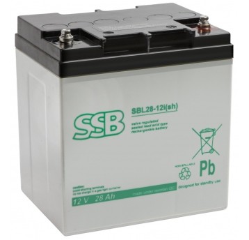 AKUMULATOR AGM SSB SBL 28-12i(sh)