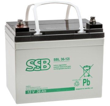 AKUMULATOR AGM SSB SBL 36-12i