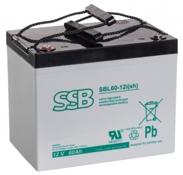 AKUMULATOR AGM SSB SBL 60-12i(sh)
