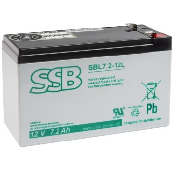 AKUMULATOR AGM SSB SBL 7,2-12L