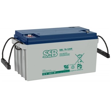 AKUMULATOR AGM SSB SBL 76-12HR 12V 65AH