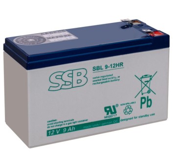 AKUMULATOR AGM SSB SBL 9-12HR 12V 9Ah