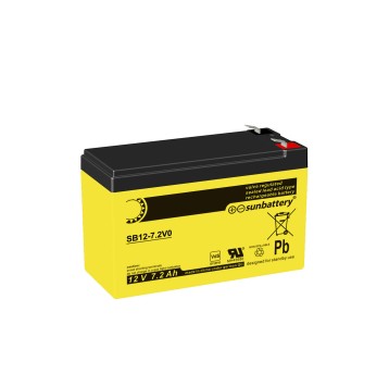 AKUMULATOR AGM SUN BATTERY SB 12-7,2V0 (VdS)