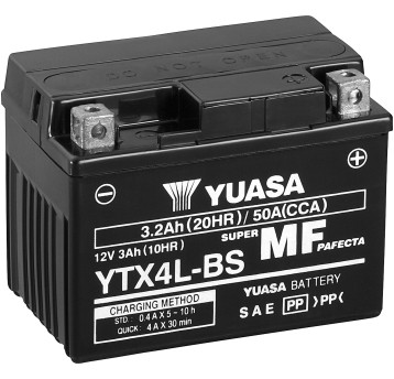 AKUMULATOR AGM YUASA MF YTX4L-BS