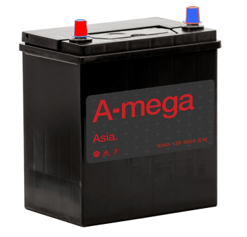 AKUMULATOR AMEGA ASIA 12V 40AH (L+)