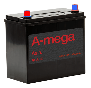 AKUMULATOR AMEGA ASIA 12V 45AH (L+)