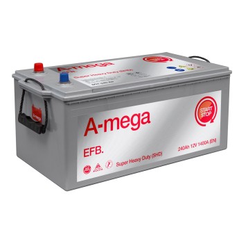 AKUMULATOR AMEGA EFB 12V 240Ah SHD 6СТ-240-А3