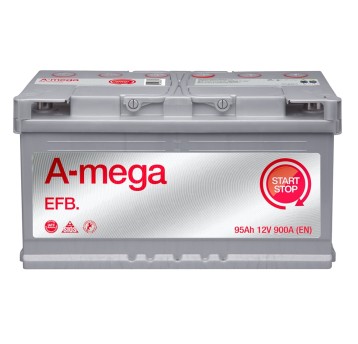 AKUMULATOR AMEGA EFB 12V 95AH 6СТ-95-А3