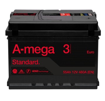 AKUMULATOR AMEGA STANDARD M3 55AH 6CT-55-A3(0)