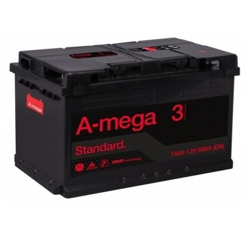 AKUMULATOR AMEGA STANDARD M3 74AH (LB3)
