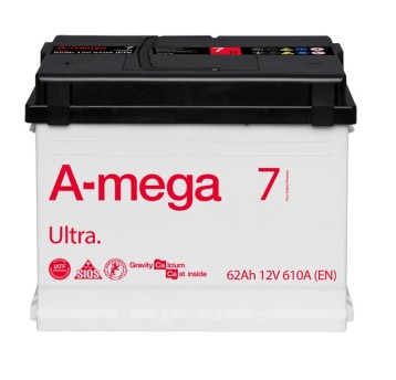 AKUMULATOR AMEGA ULTRA M7 62AH 6CT-62-A3