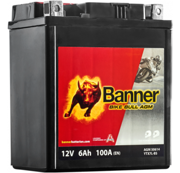 AKUMULATOR BANNER BIKE BULL AGM BTX7L-BS