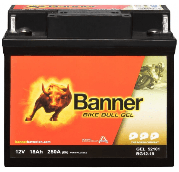 AKUMULATOR BANNER BIKE BULL AGM PLUS BG12-19