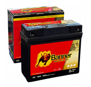 AKUMULATOR BANNER BIKE BULL GEL BG12-19
