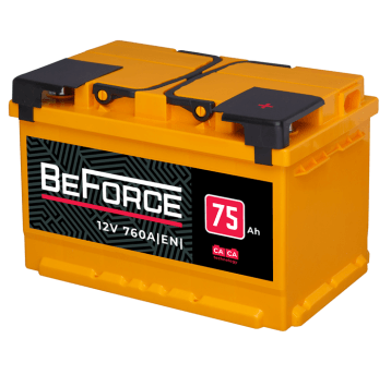 Akumulator BeFORCE 12V 75Ah 6CT-75-A3
