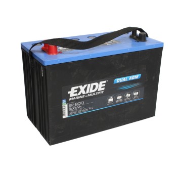 AKUMULATOR EXIDE DUAL AGM EP900 12V 100AH 800A