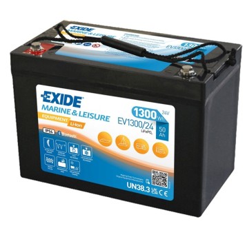 AKUMULATOR EXIDE EQUIPMENT Li-Ion EV1300S-24 25,6V 100Ah 1300Wh