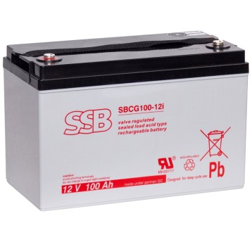 AKUMULATOR GEL SSB SBCG 100-12i
