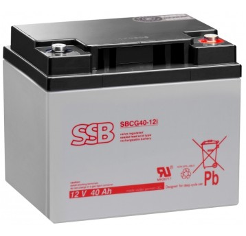 AKUMULATOR GEL SSB SBCG 40-12i