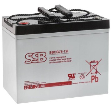 AKUMULATOR GEL SSB SBCG 75-12i